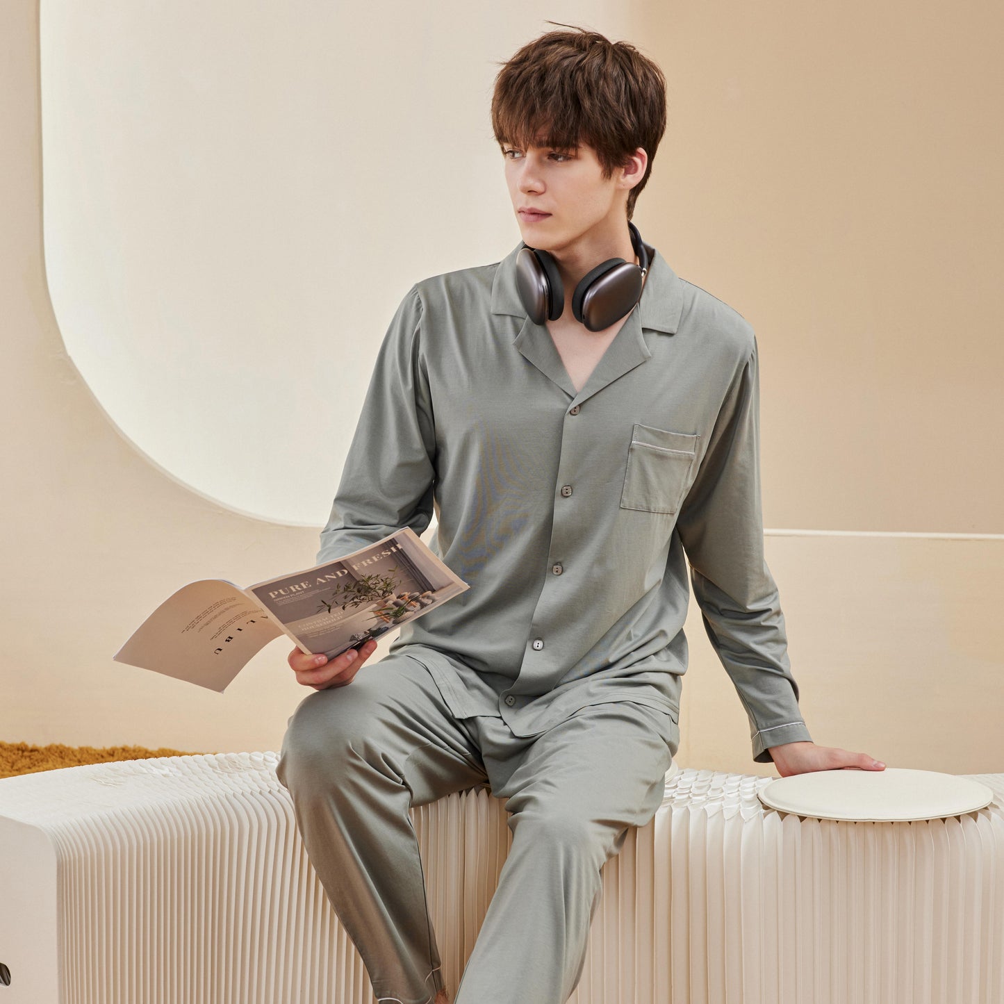 TENCEL™ Luxe Pajama Set for Men