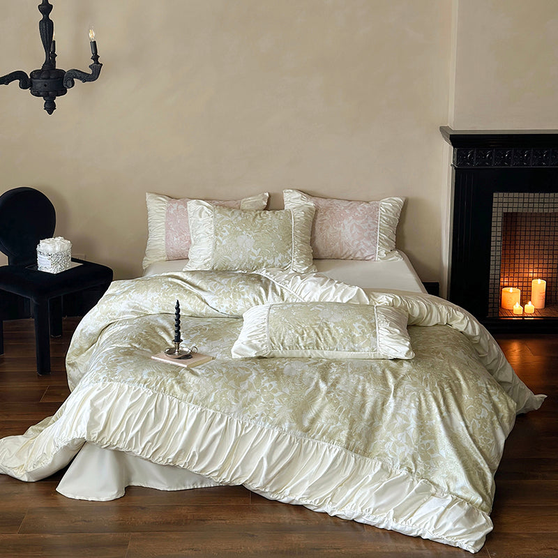 Serene Petals Bedding Set