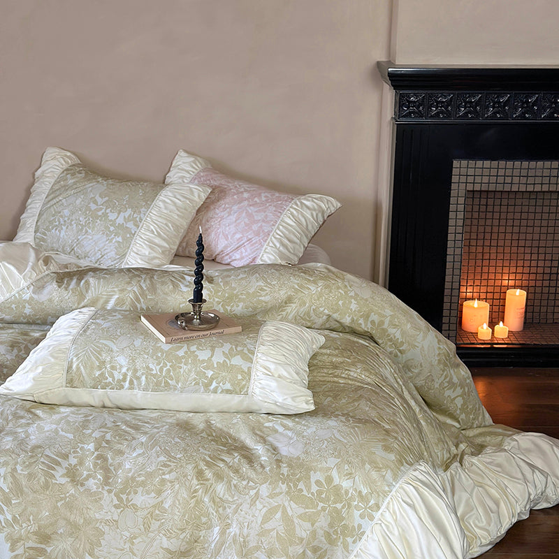 Serene Petals Bedding Set