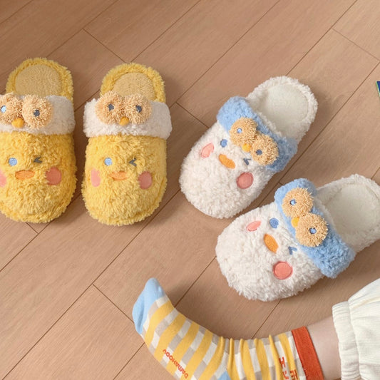 Snowy Duckling Slippers