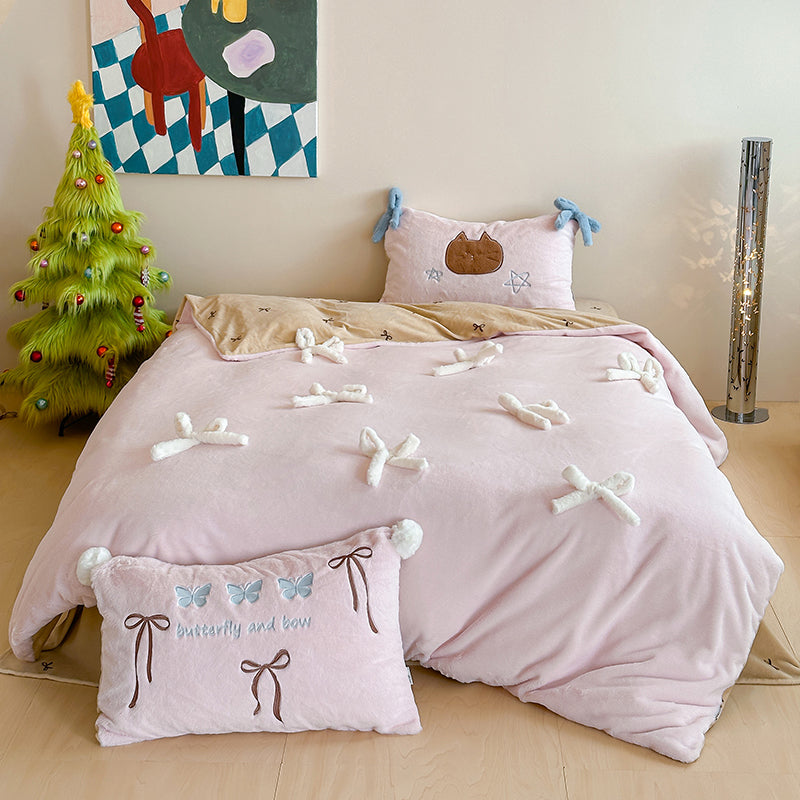 Ribbon Reverie Bedding Set