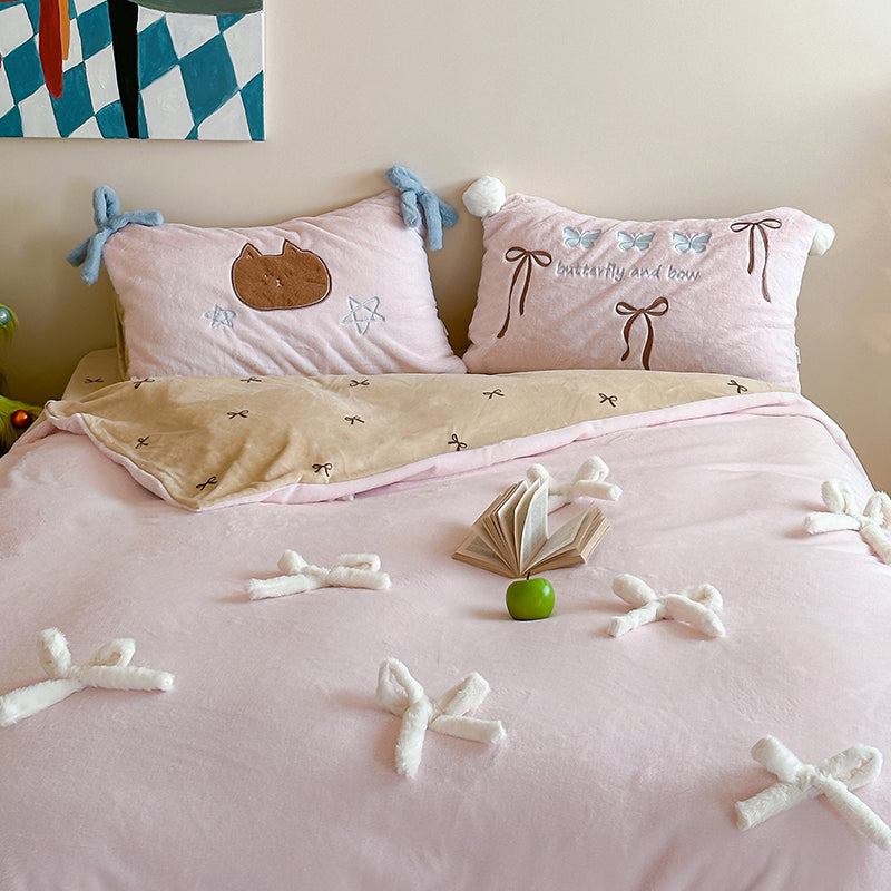 Ribbon Reverie Bedding Set