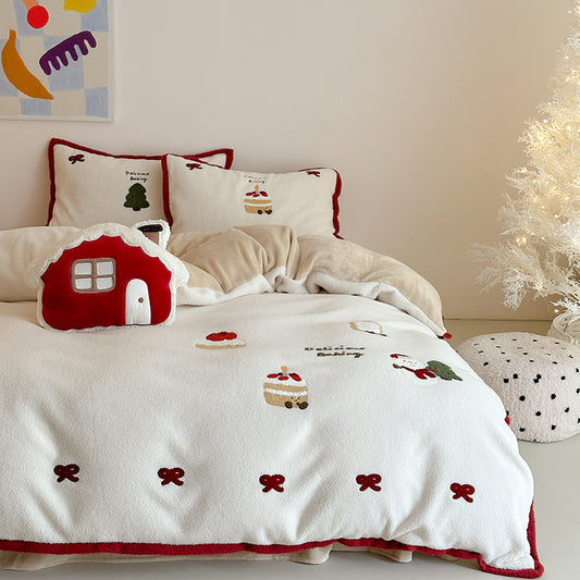 Santa's Snuggle Bedding Set