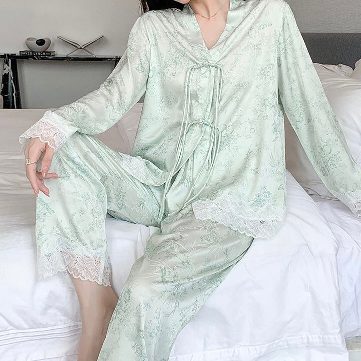 Emerald Bamboo Pajama Set