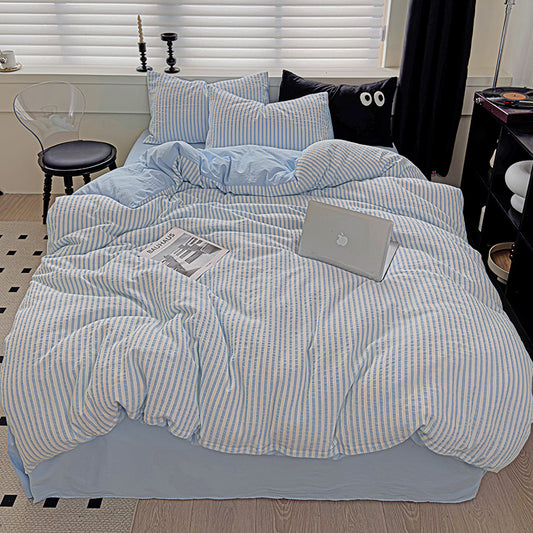 Pastel Stripe Bedding Set