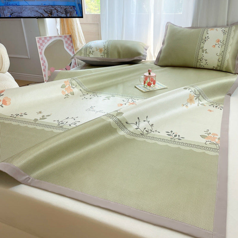 Floral Cartoon Cooling Mat Set